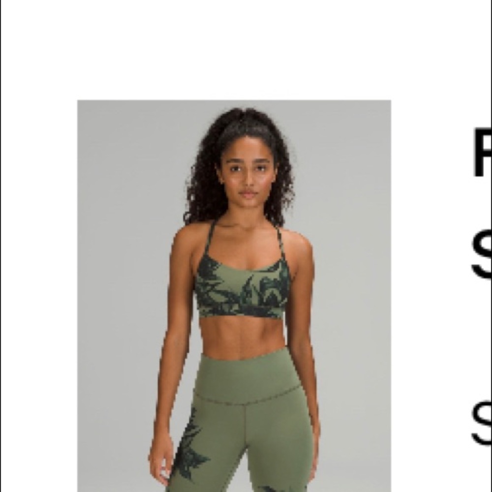LULULEMON • Flow Y Bra • A-C cup • Size 10